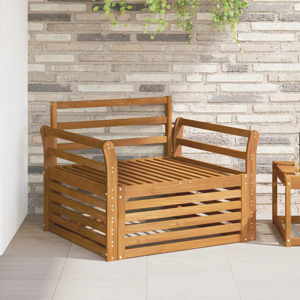 vidaXL 2 Sztuka Sofa na zewnątrz naturalny