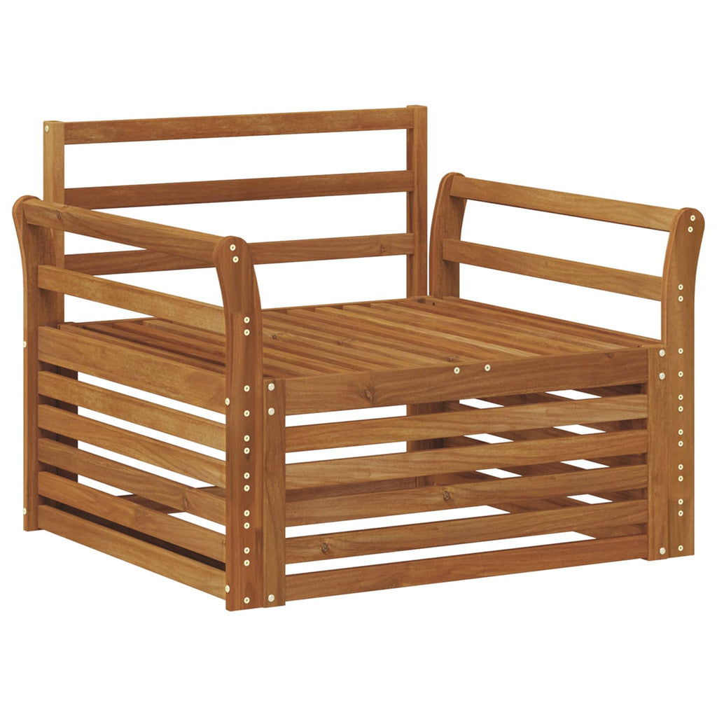 vidaXL 2 Sztuka Sofa na zewnątrz naturalny