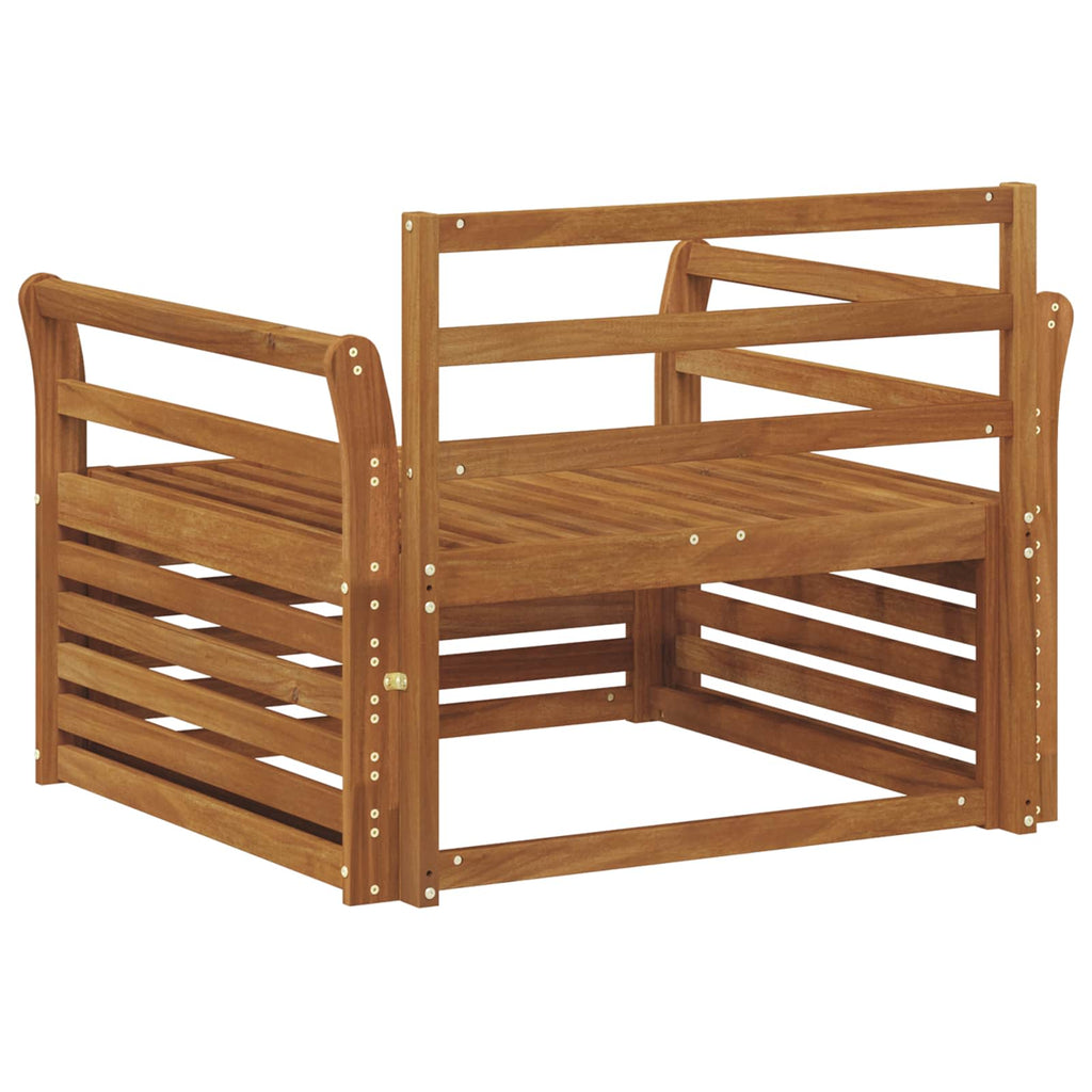 vidaXL 2 Sztuka Sofa na zewnątrz naturalny