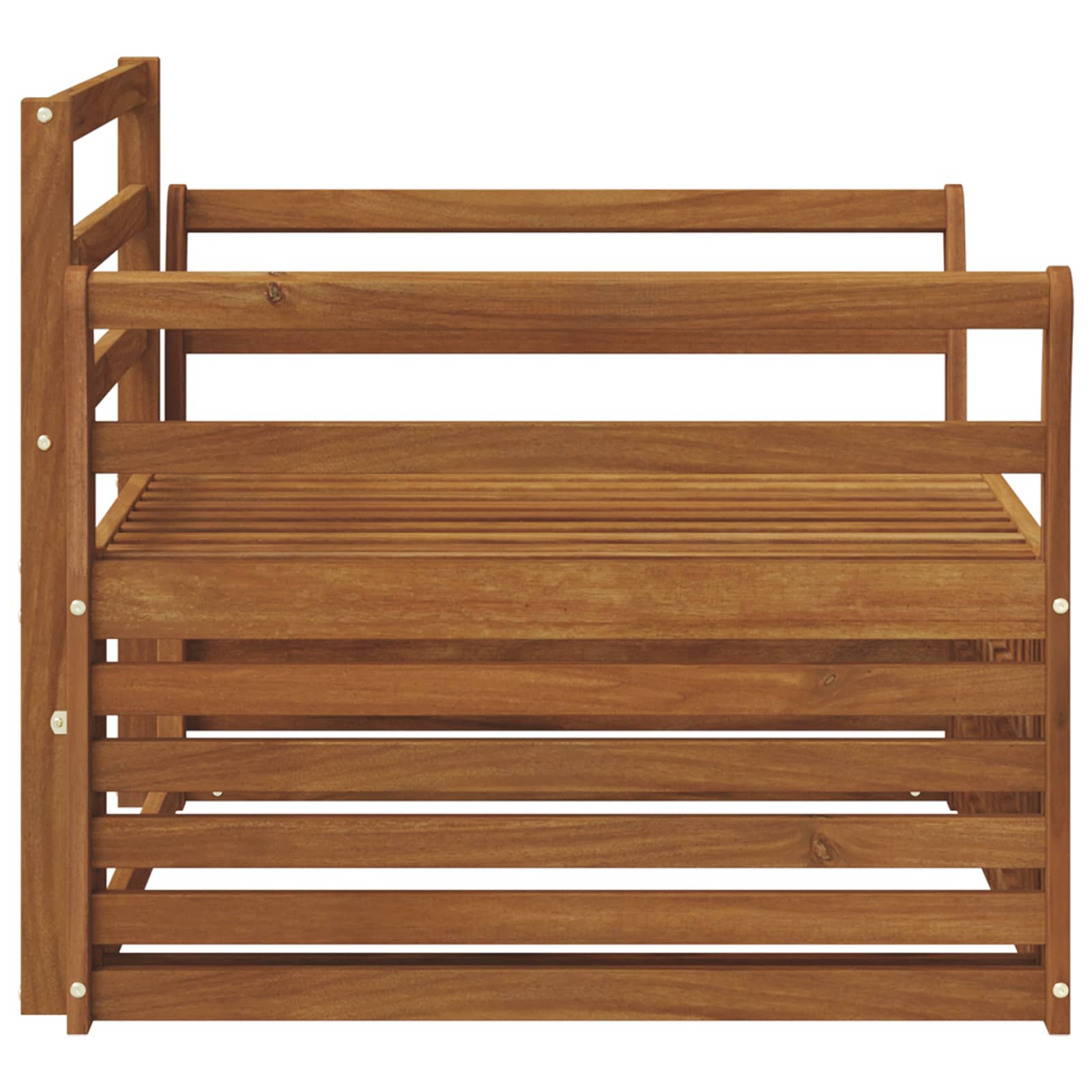 vidaXL 2 Sztuka Sofa na zewnątrz naturalny