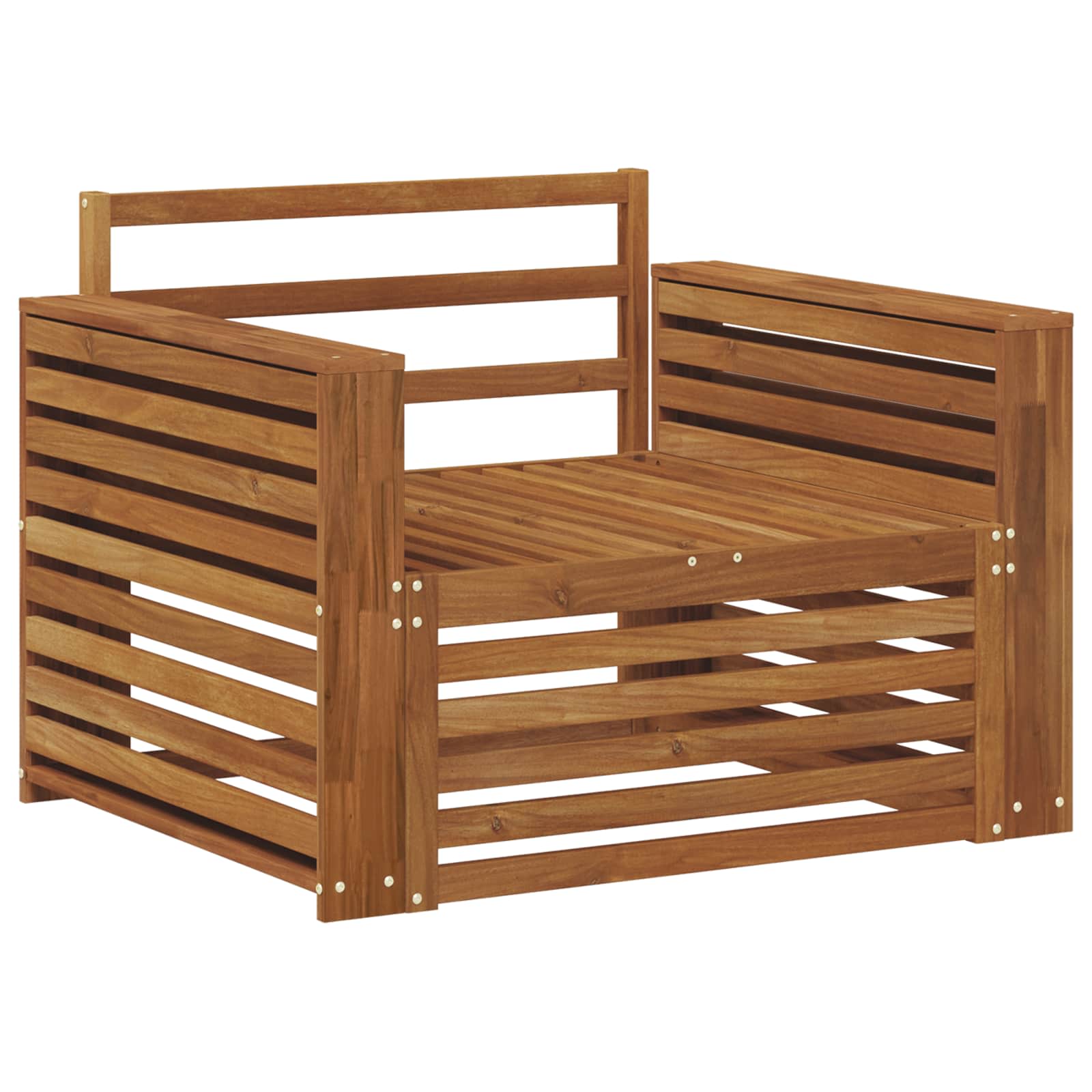 vidaXL 2 Sztuka Sofa na zewnątrz naturalny