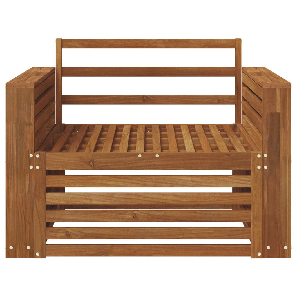 vidaXL 2 Sztuka Sofa na zewnątrz naturalny