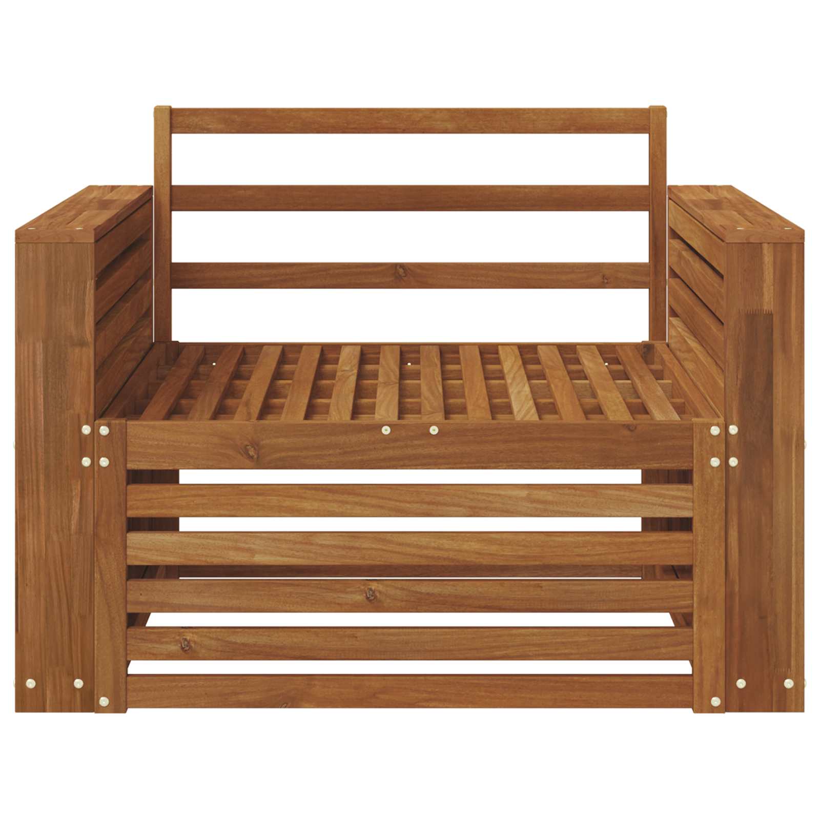vidaXL 2 Sztuka Sofa na zewnątrz naturalny