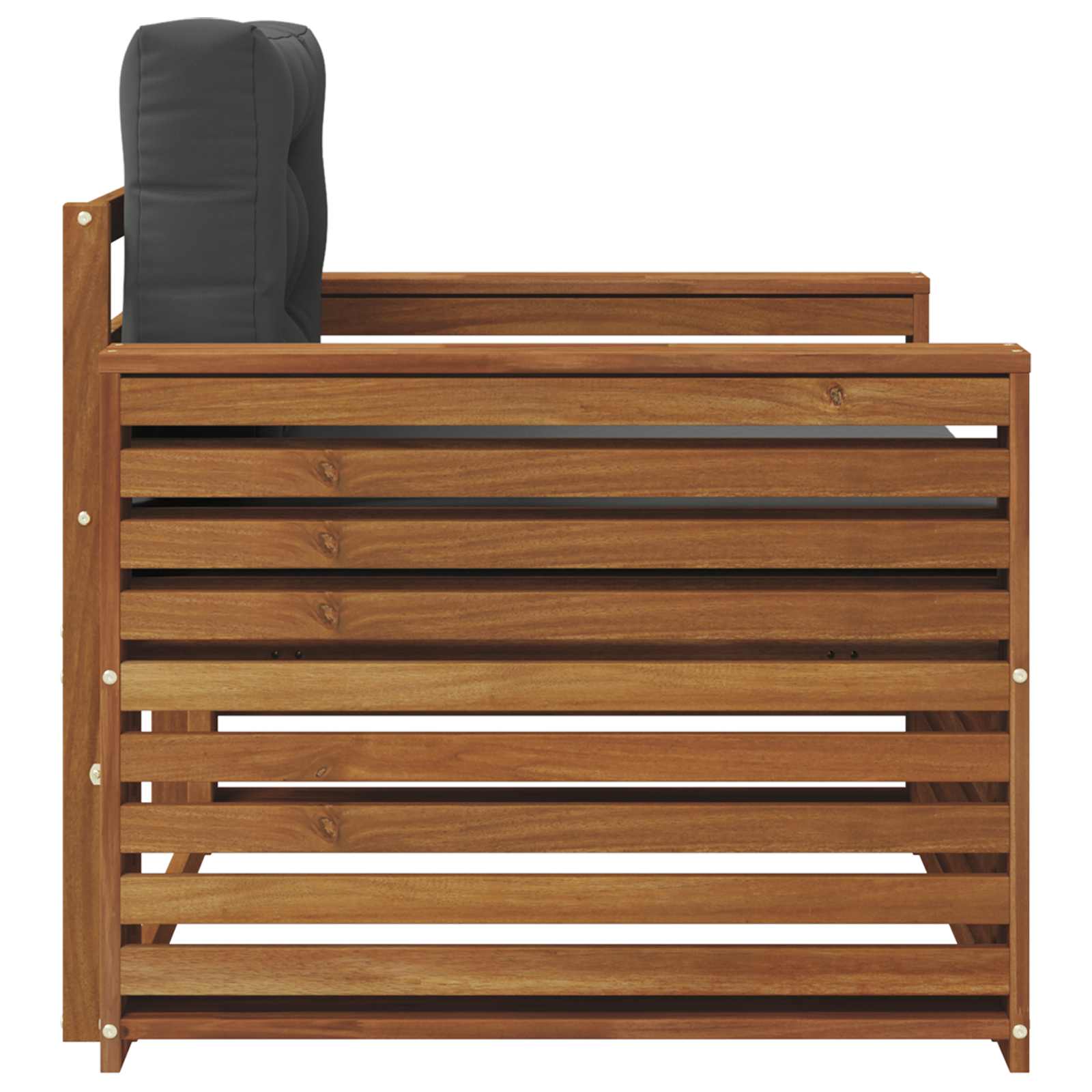 vidaXL Sofa na zewnątrz Lite drewno akacjowe i poliester