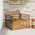 vidaXL 2 Sztuka Sofa na zewnątrz naturalny