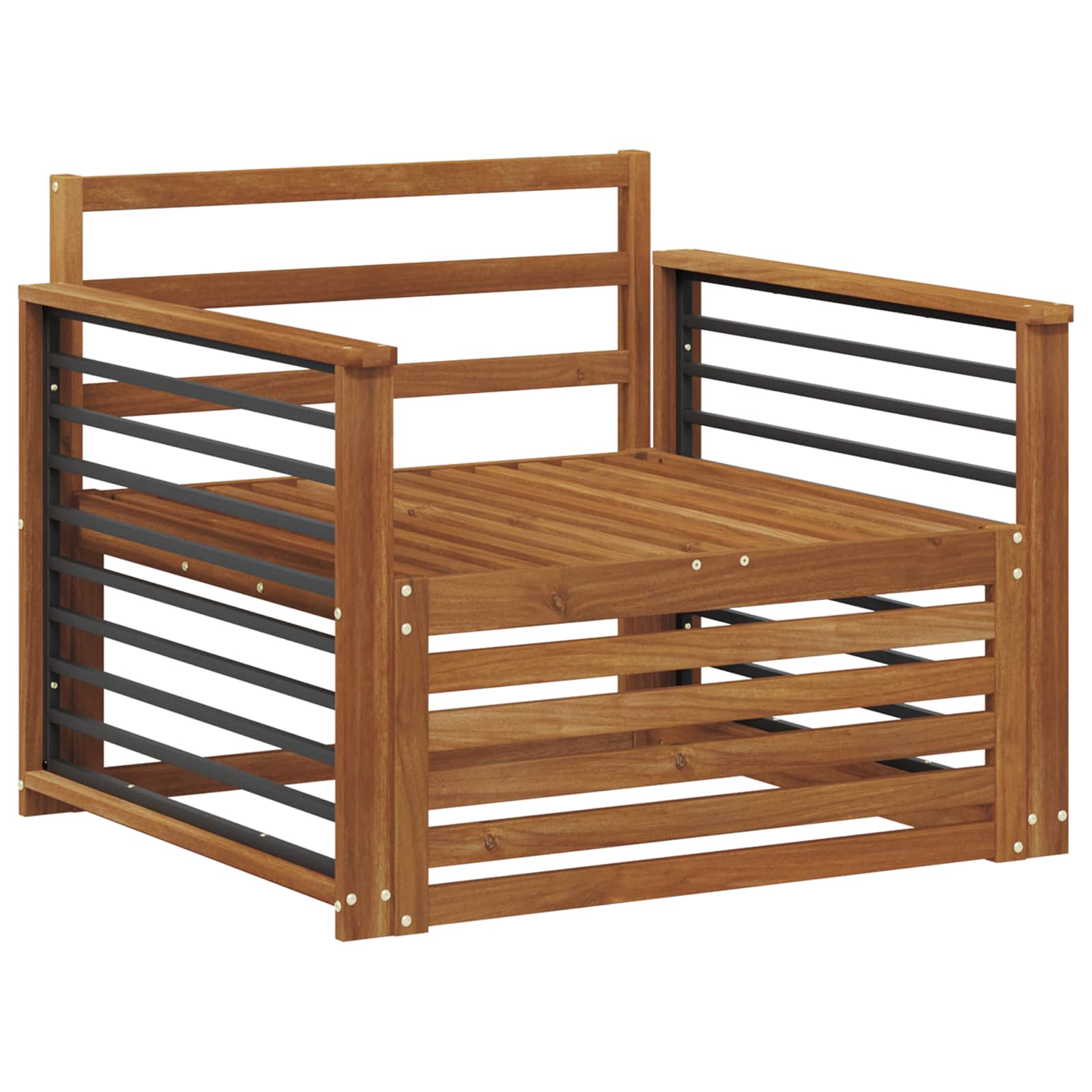 vidaXL 2 Sztuka Sofa na zewnątrz naturalny