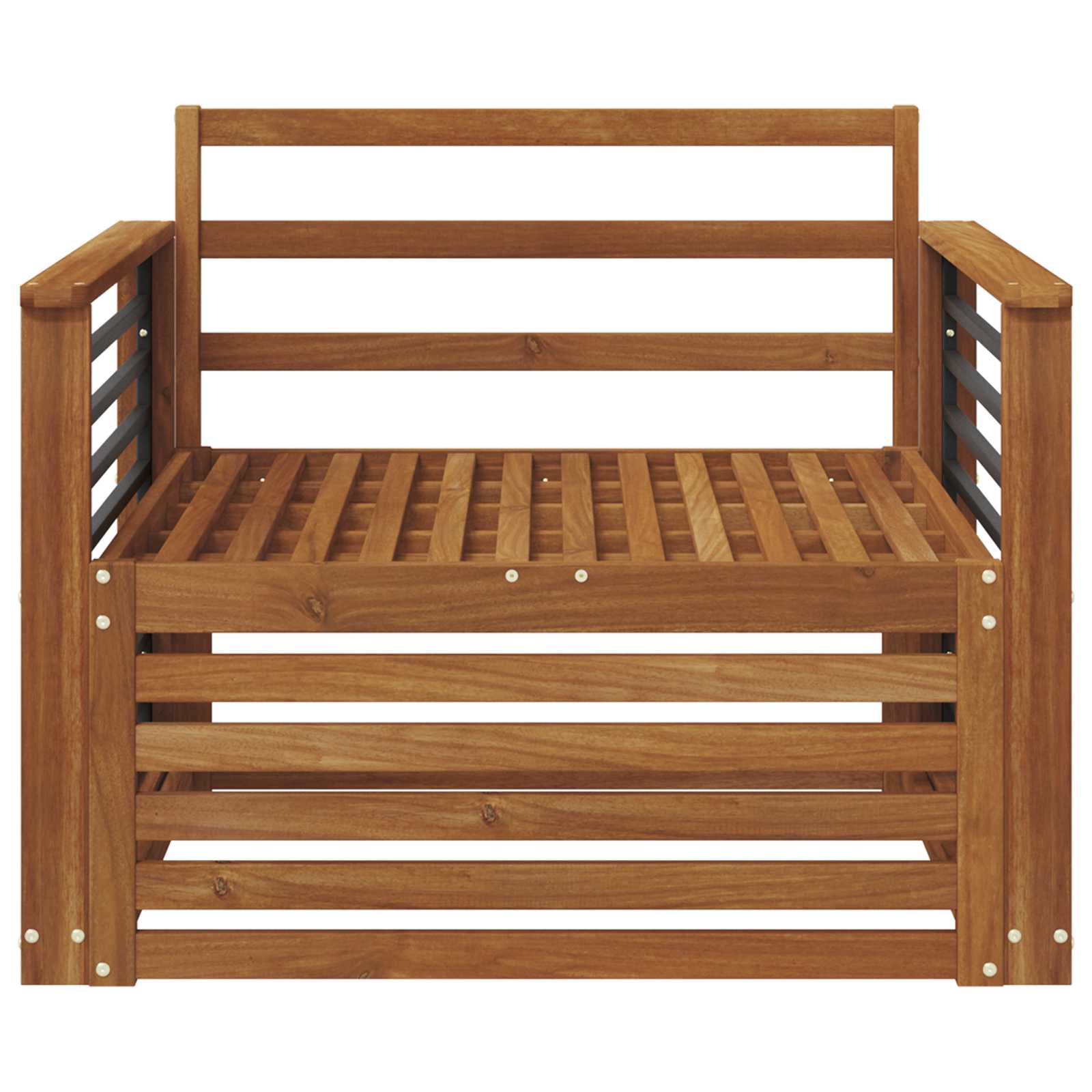 vidaXL 2 Sztuka Sofa na zewnątrz naturalny