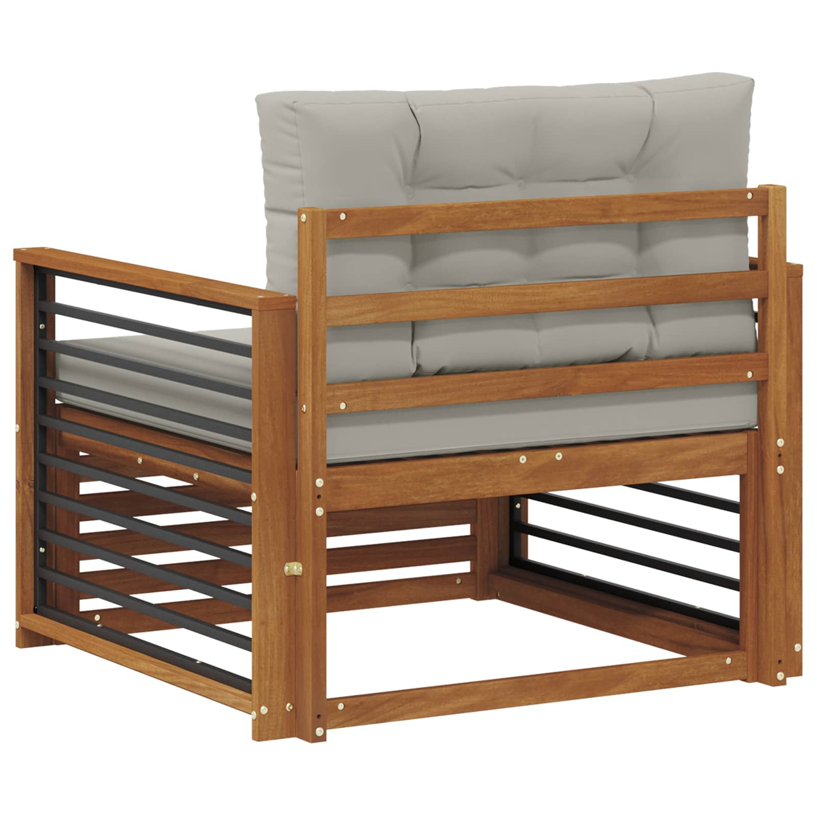 vidaXL Sofa na zewnątrz Lite drewno akacjowe i poliester