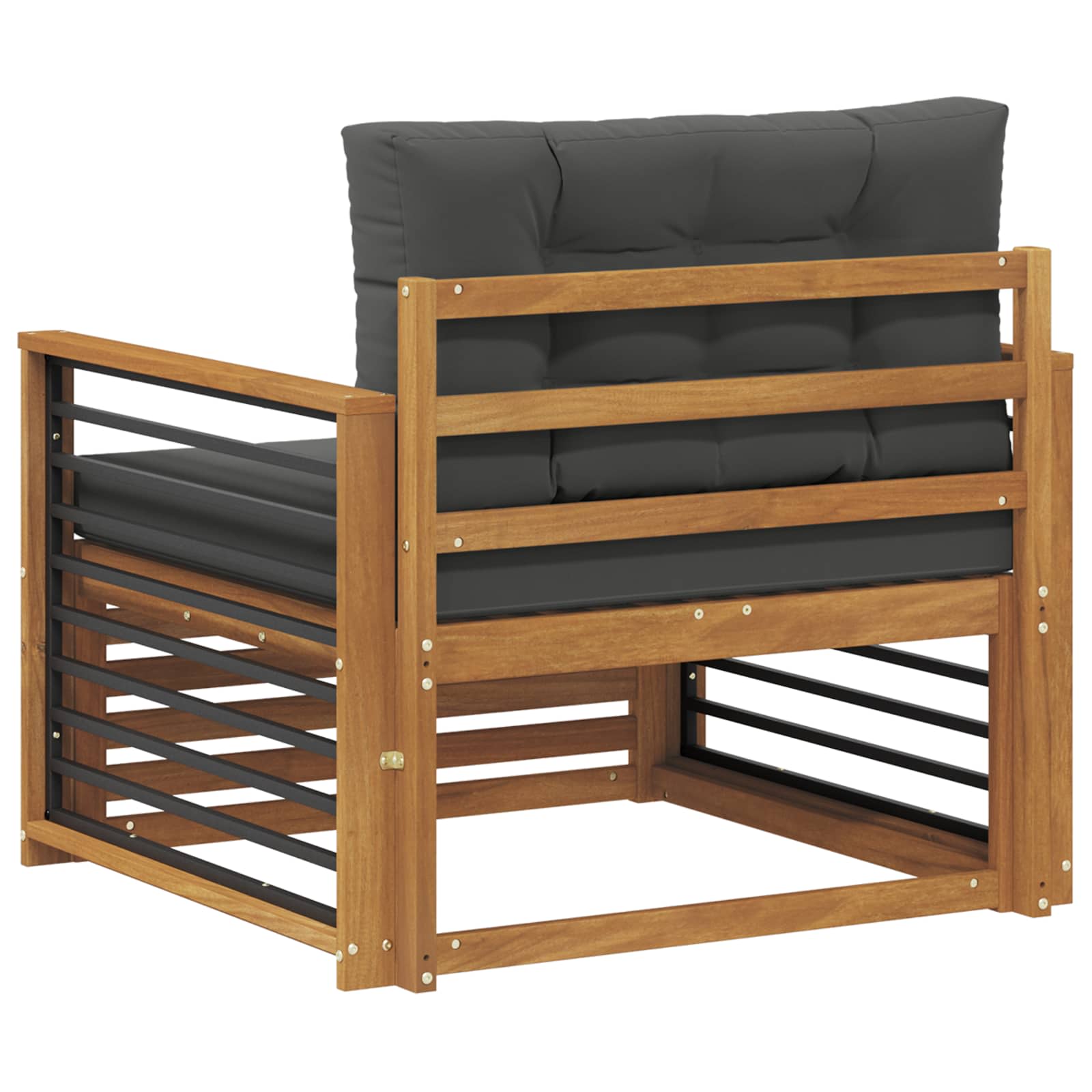 vidaXL Sofa na zewnątrz Lite drewno akacjowe i poliester