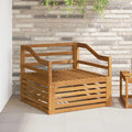 vidaXL Sofa na zewnątrz naturalny