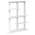 vidaXL Półka ścienna Biały 102 x 20 x 130 cm Drewno inżynieryjne