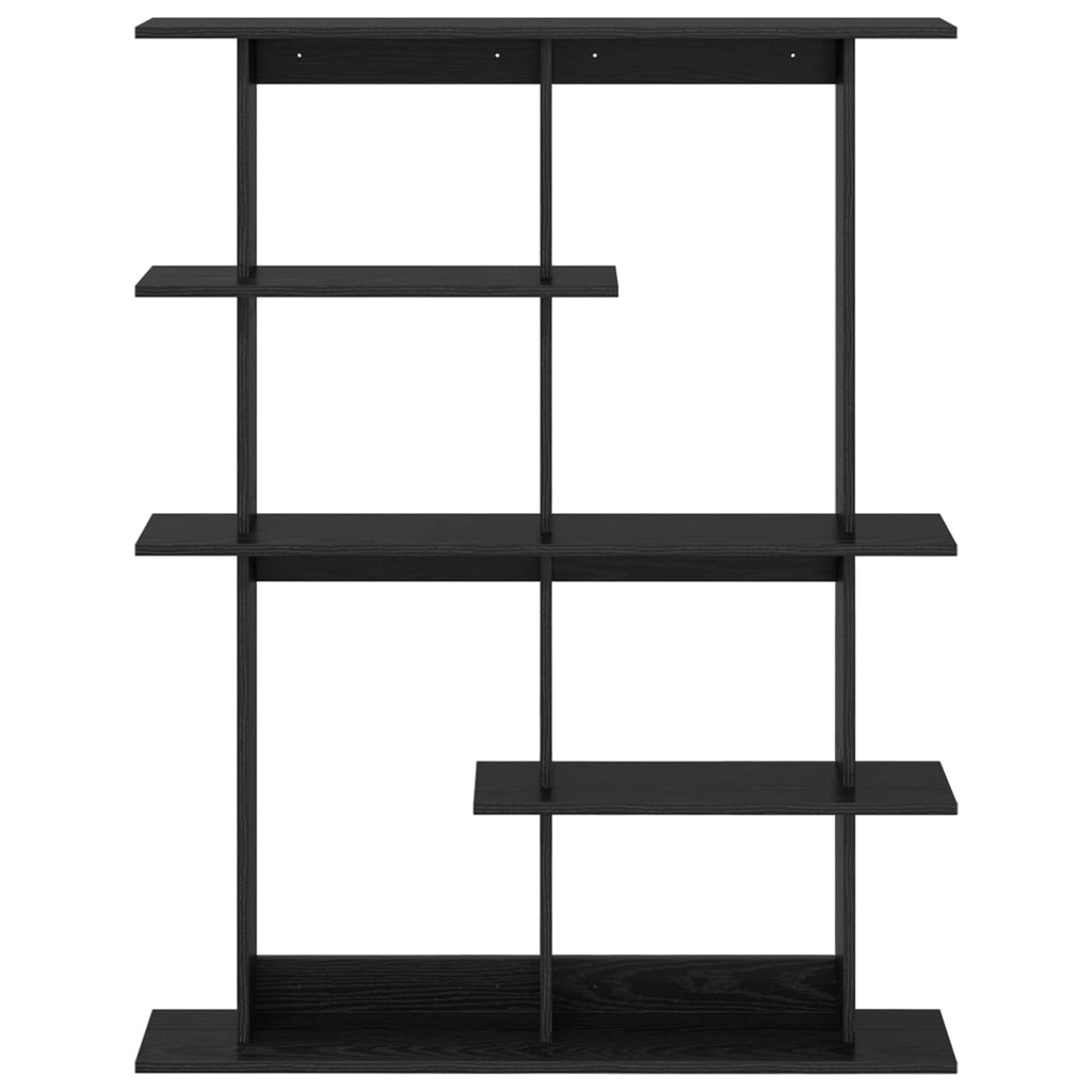 vidaXL Półka ścienna Czarny dąb 102 x 20 x 130 cm Drewno inżynieryjne