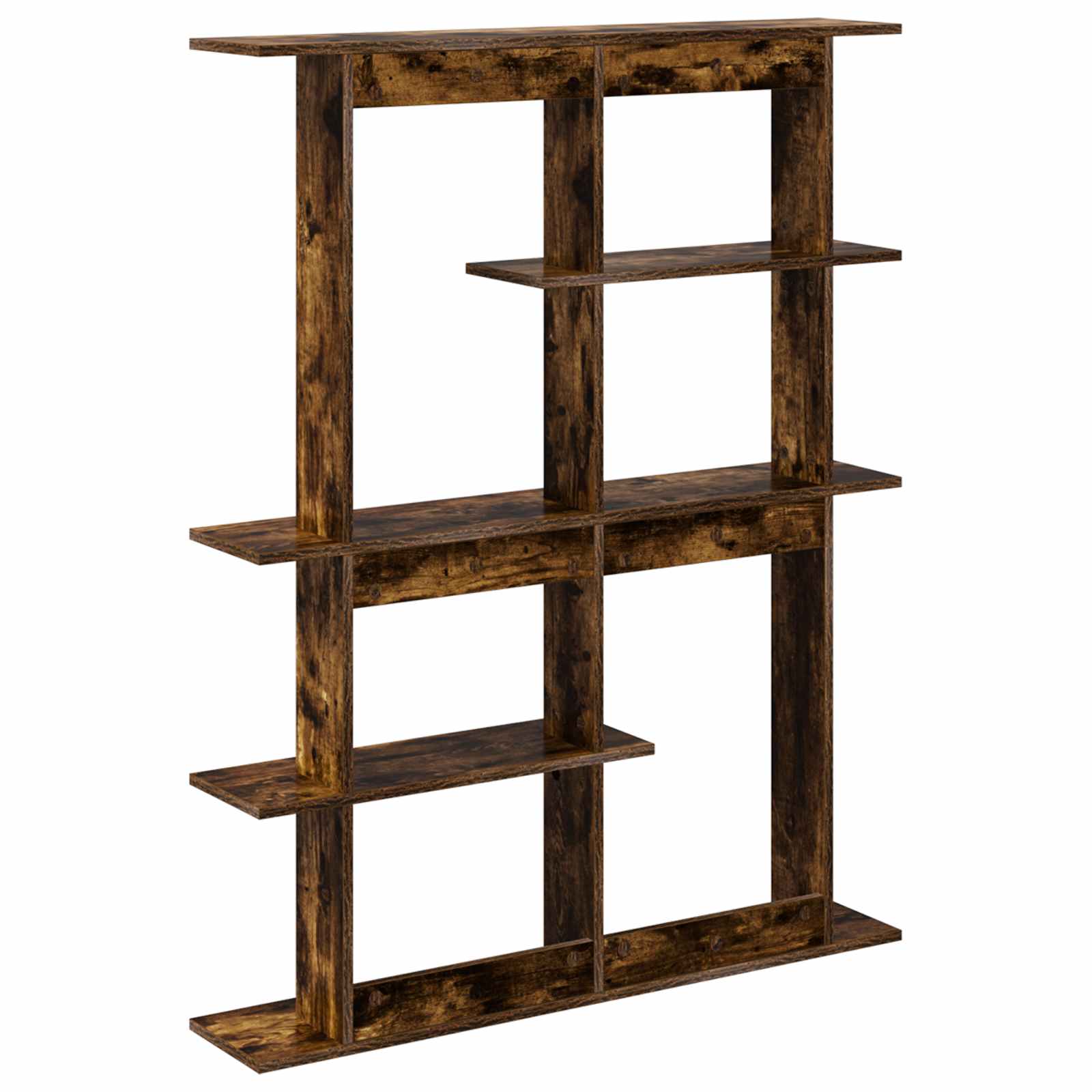 vidaXL Półka ścienna Dąb wędzony 102 x 20 x 130 cm Drewno inżynieryjne