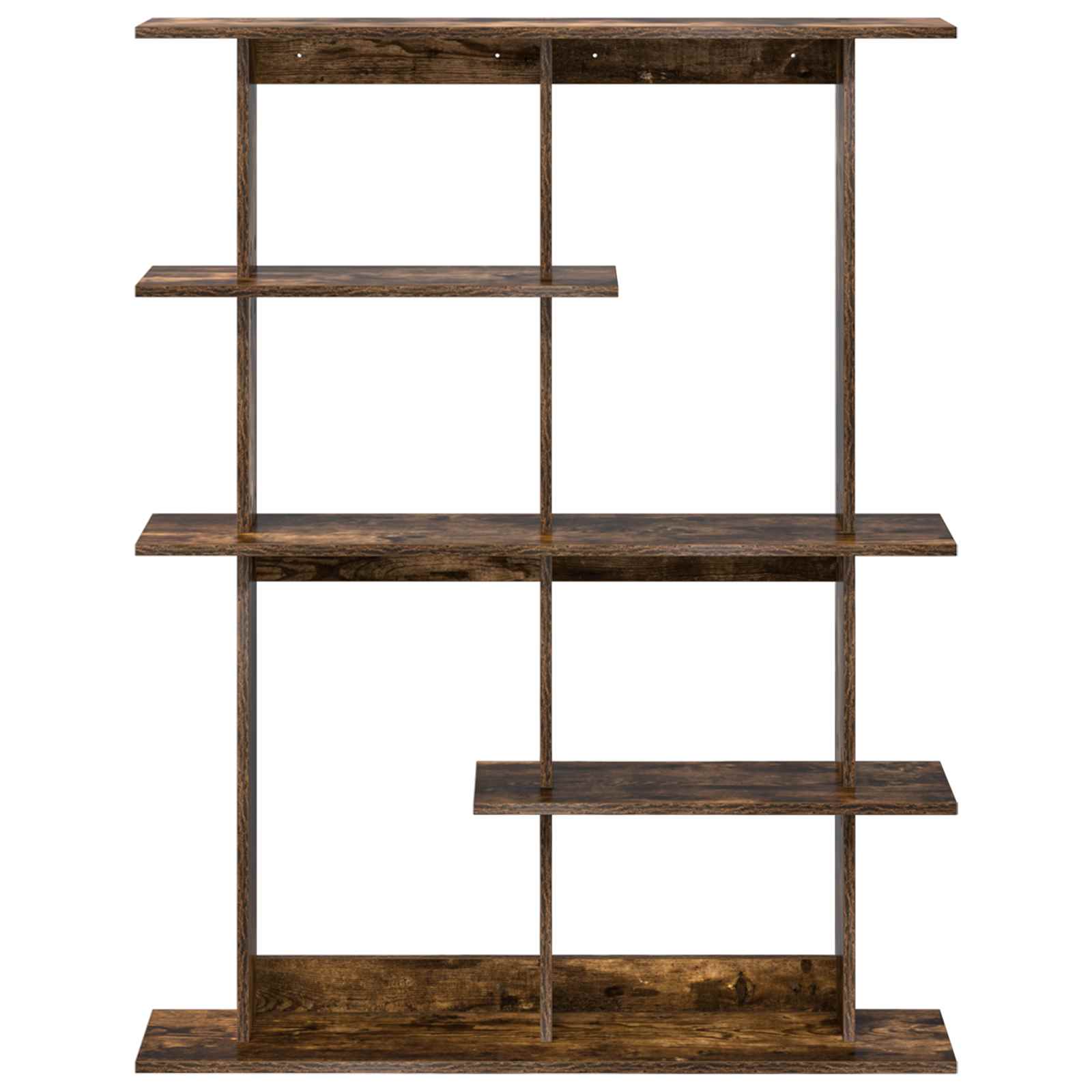 vidaXL Półka ścienna Dąb wędzony 102 x 20 x 130 cm Drewno inżynieryjne