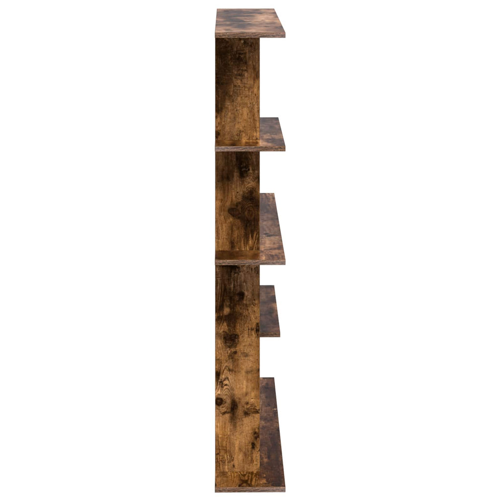 vidaXL Półka ścienna Dąb wędzony 102 x 20 x 130 cm Drewno inżynieryjne