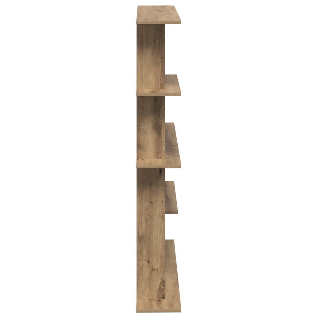 vidaXL Półka ścienna Dąb artisan 102 x 20 x 130 cm Drewno inżynieryjne