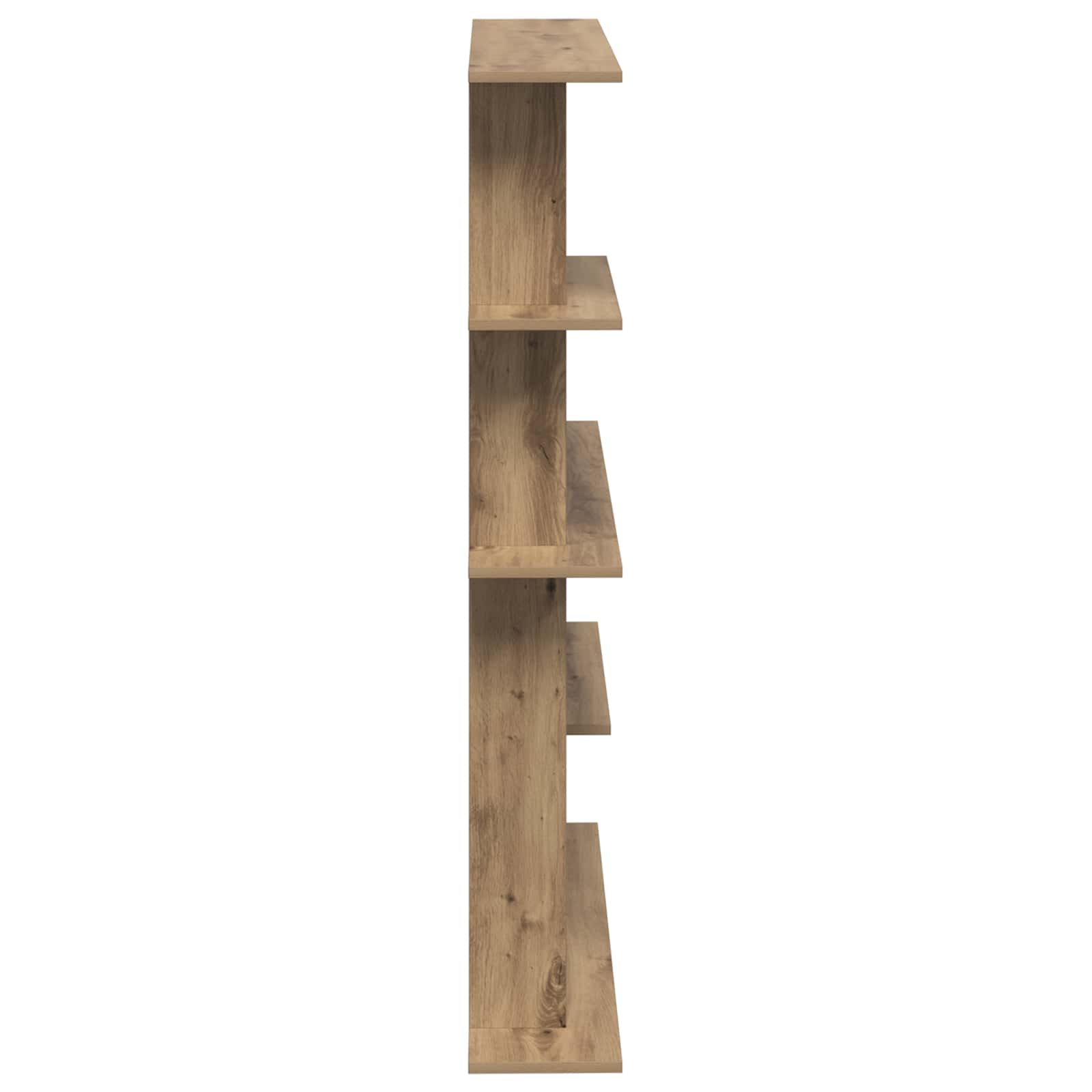 vidaXL Półka ścienna Dąb artisan 102 x 20 x 130 cm Drewno inżynieryjne