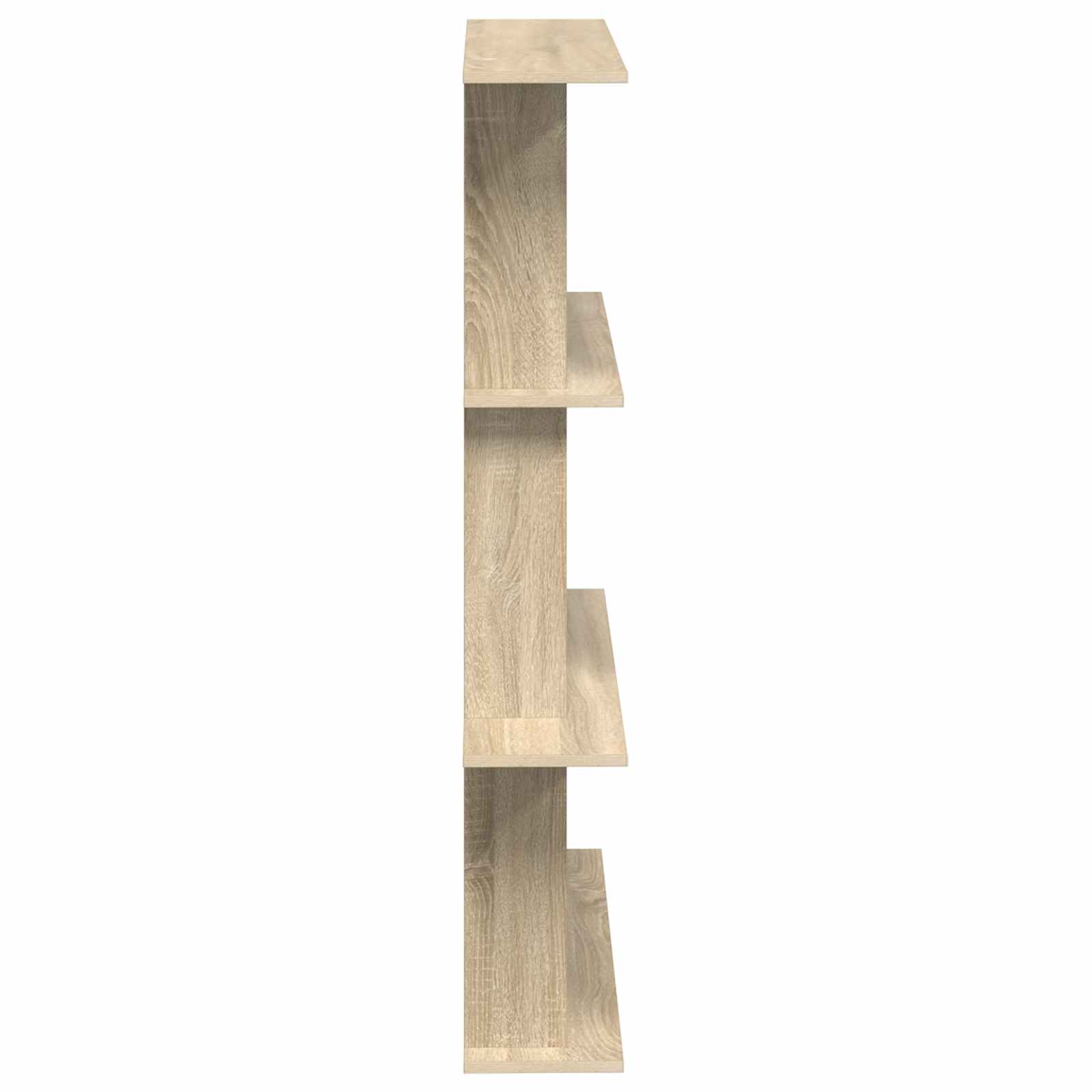 vidaXL Półka ścienna dąb Sonoma 100 x 20 x 126 cm Drewno inżynieryjne