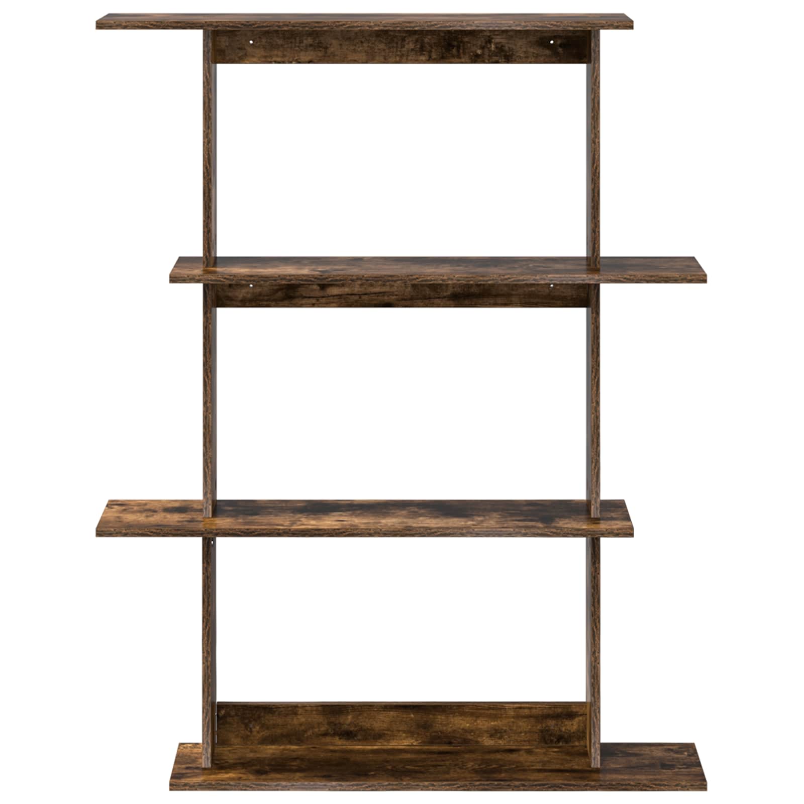 vidaXL Półka ścienna Dąb wędzony 100 x 20 x 126 cm Drewno inżynieryjne