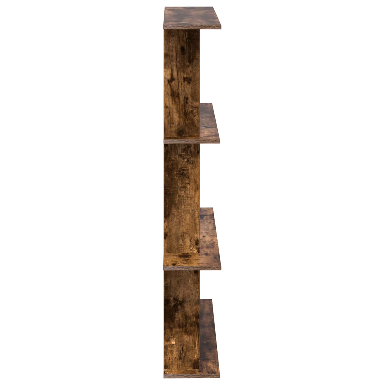 vidaXL Półka ścienna Dąb wędzony 100 x 20 x 126 cm Drewno inżynieryjne