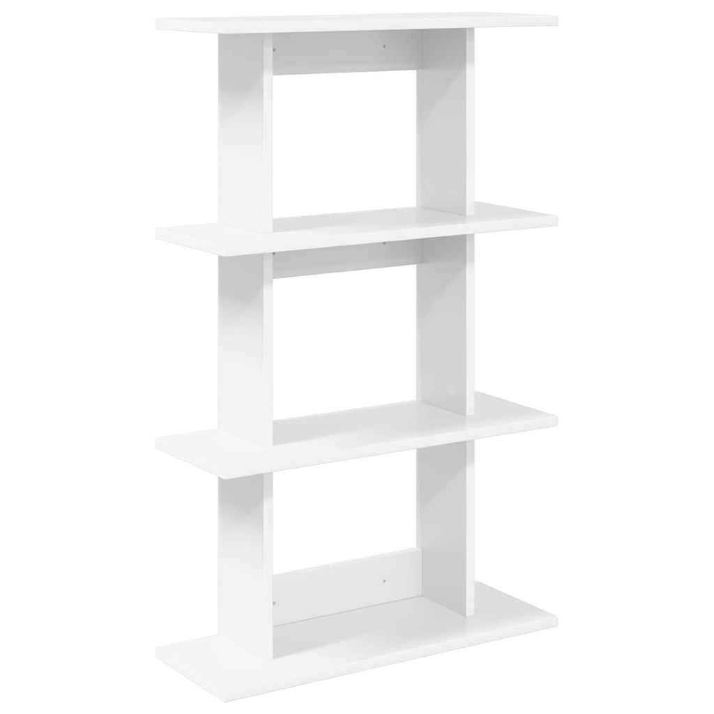 vidaXL Półka ścienna Do montażu na ścianie Biały 56 x 20 x 90 cm