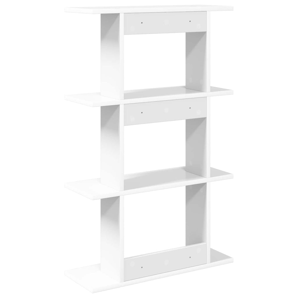 vidaXL Półka ścienna Do montażu na ścianie Biały 56 x 20 x 90 cm