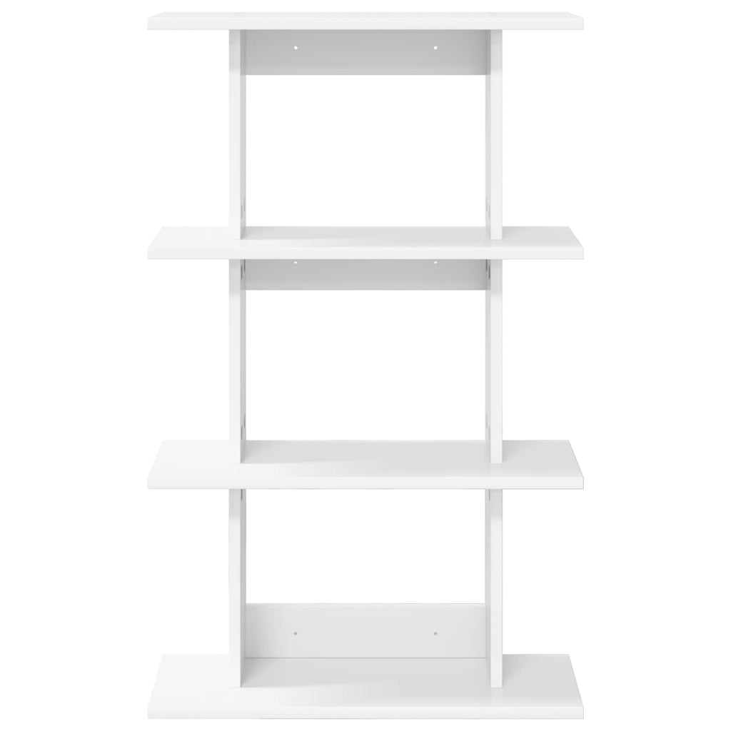 vidaXL Półka ścienna Do montażu na ścianie Biały 56 x 20 x 90 cm