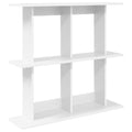 vidaXL Półka ścienna Do montażu na ścianie Biały 80 x 20 x 75 cm