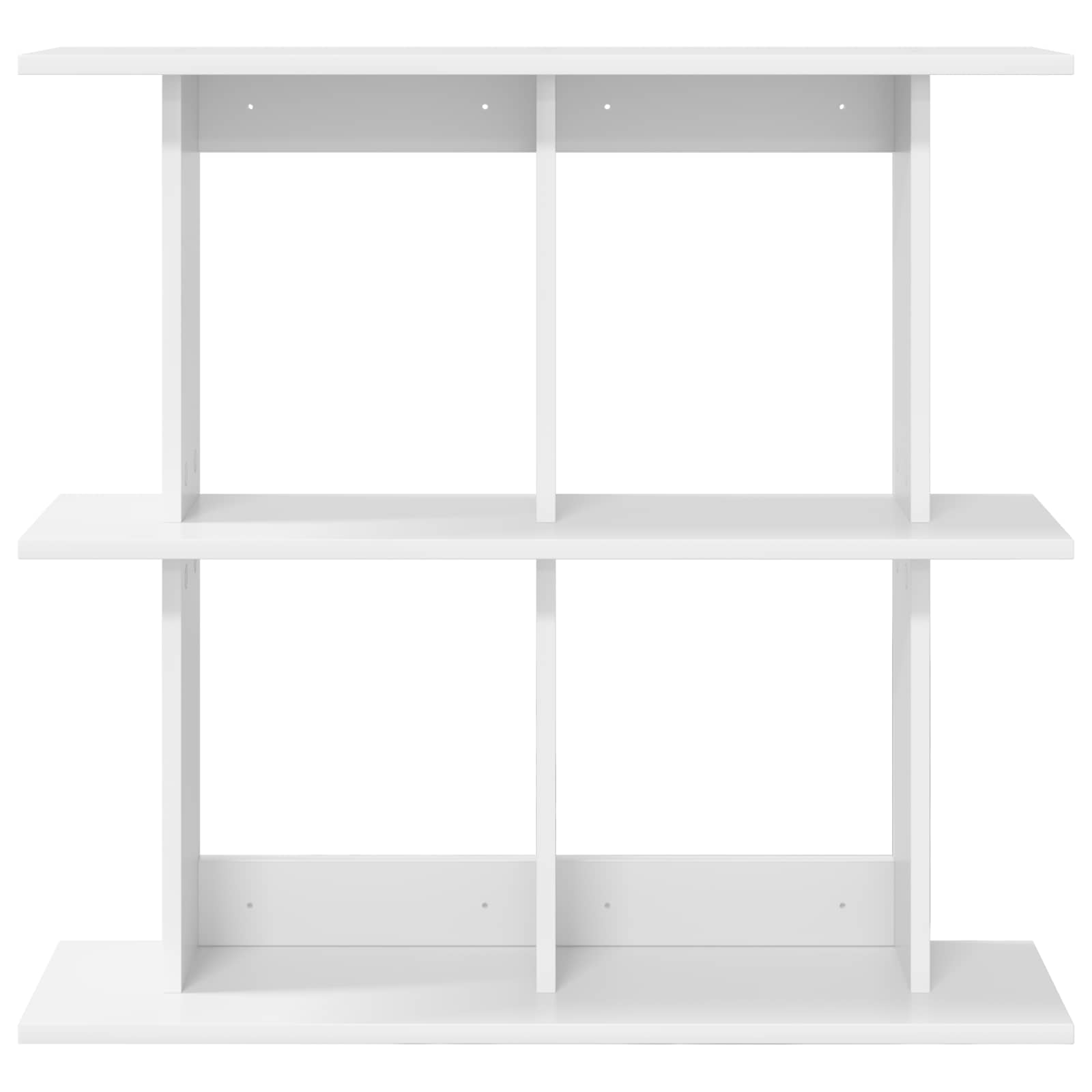vidaXL Półka ścienna Do montażu na ścianie Biały 80 x 20 x 75 cm