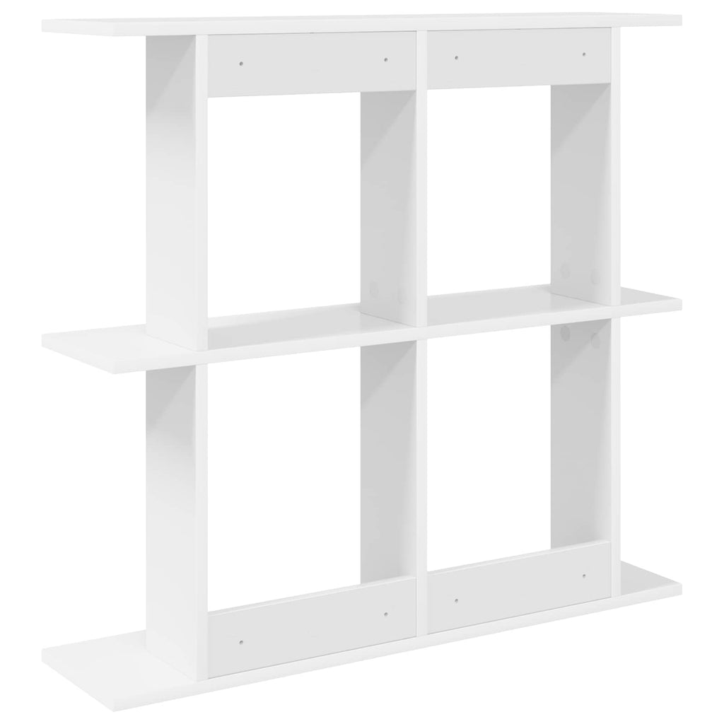 vidaXL Półka ścienna Do montażu na ścianie Biały 100 x 20 x 75 cm