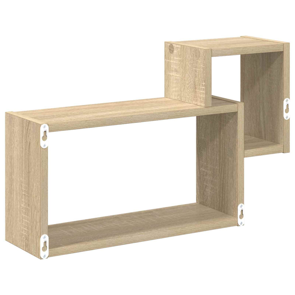 vidaXL Półka ścienna Do montażu na ścianie dąb Sonoma 55 x 15 x 35 cm
