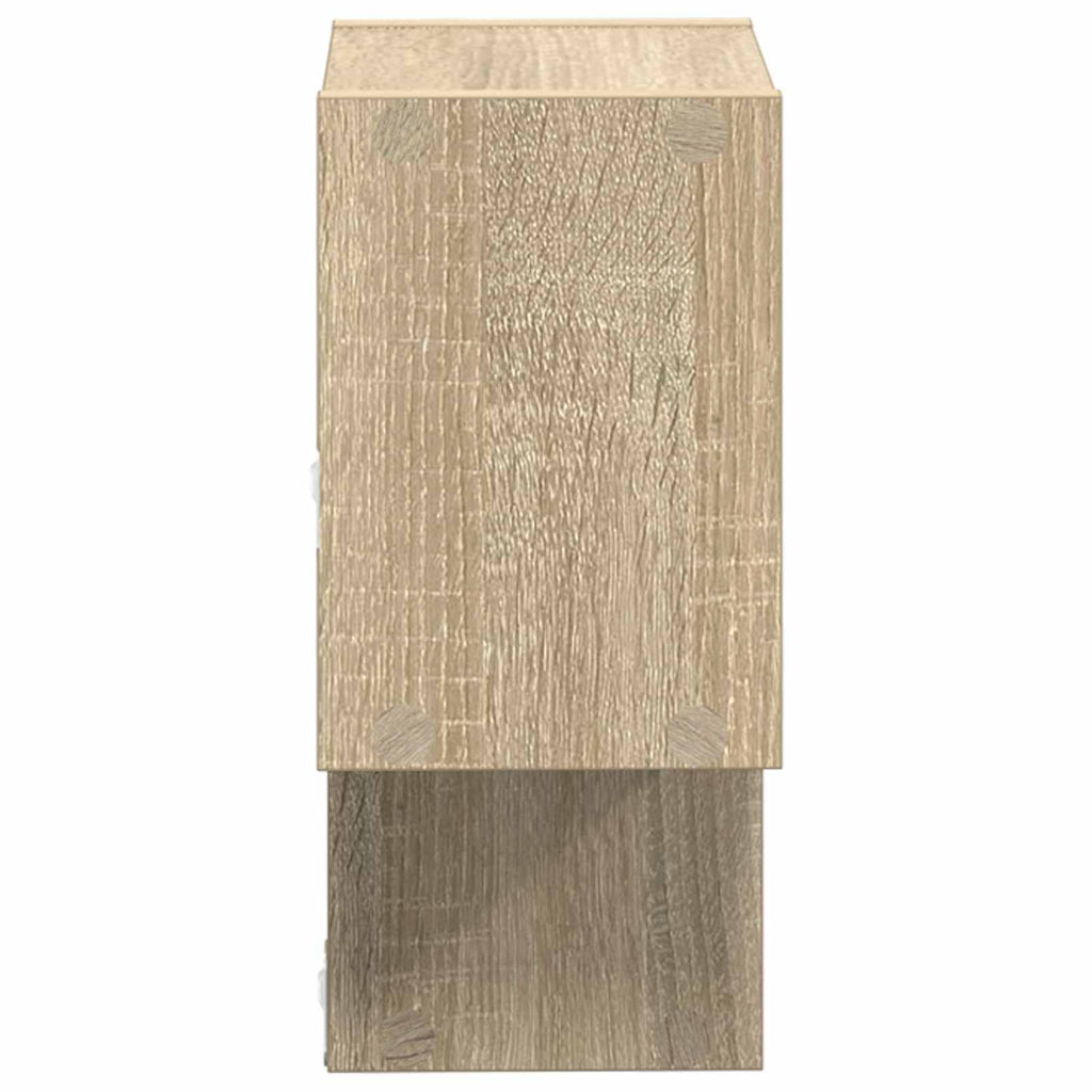 vidaXL Półka ścienna Do montażu na ścianie dąb Sonoma 55 x 15 x 35 cm