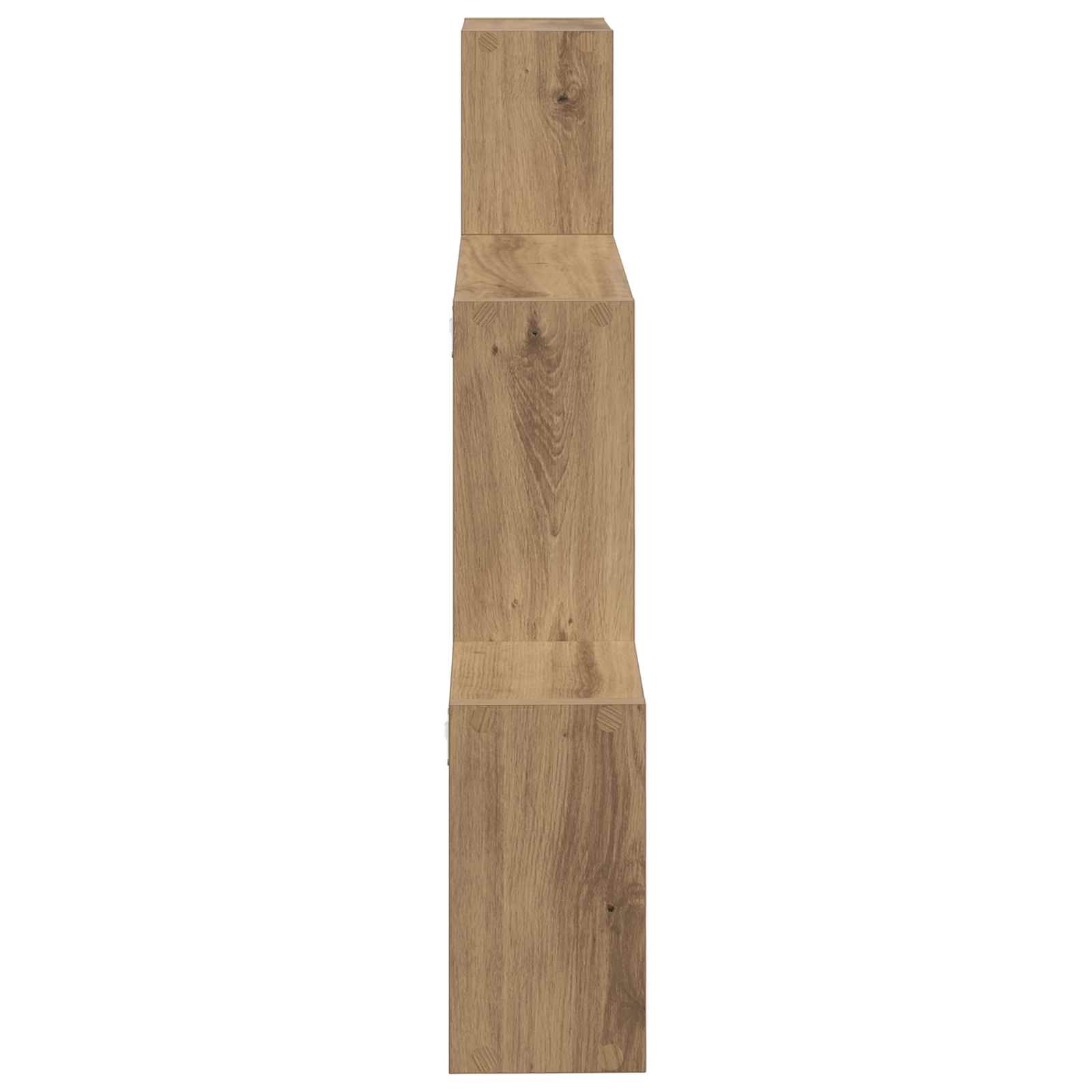 vidaXL Półka ścienna Do montażu na ścianie Dąb artisan