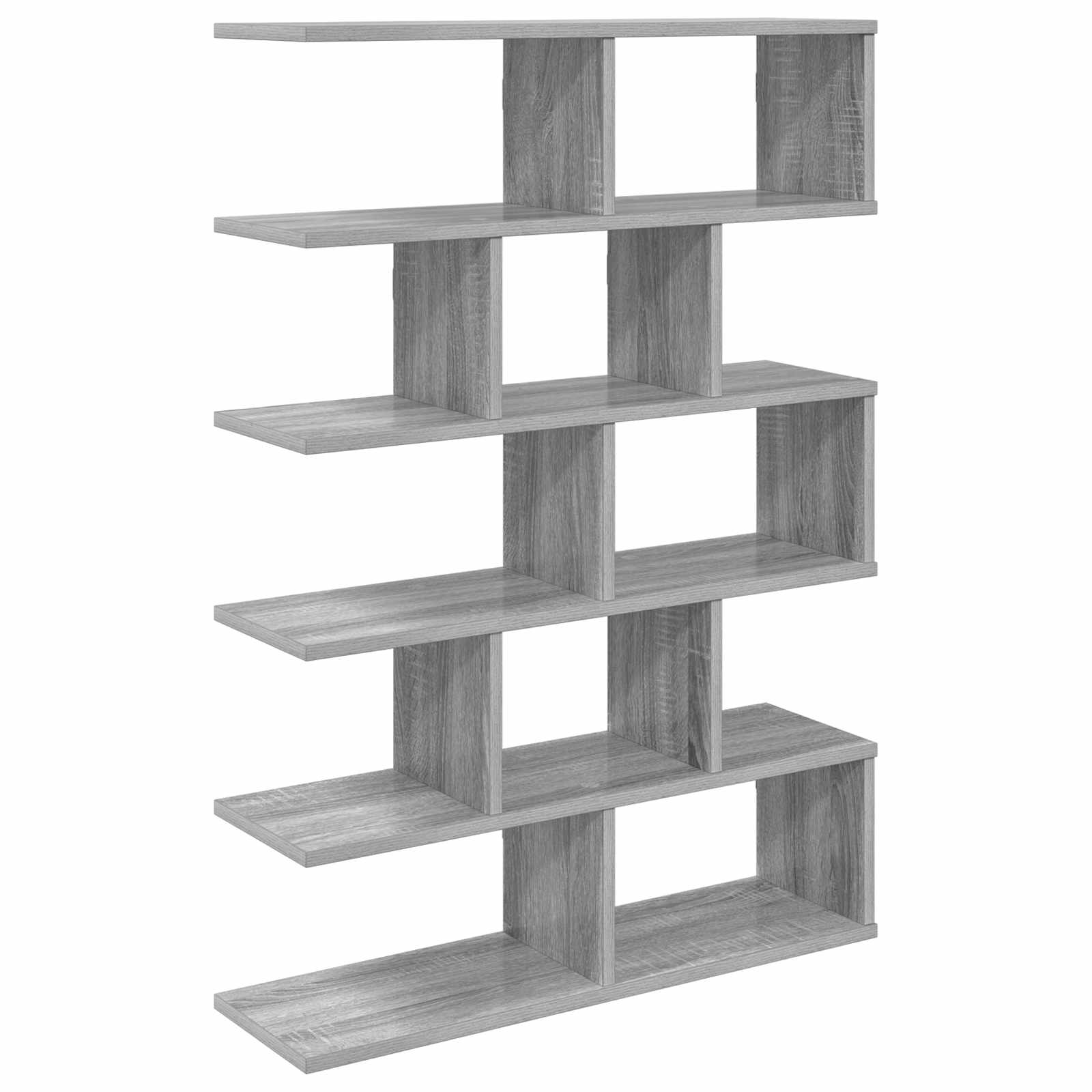 vidaXL Półka ścienna Szary Sonoma 70 x 20 x 100 cm Drewno inżynieryjne