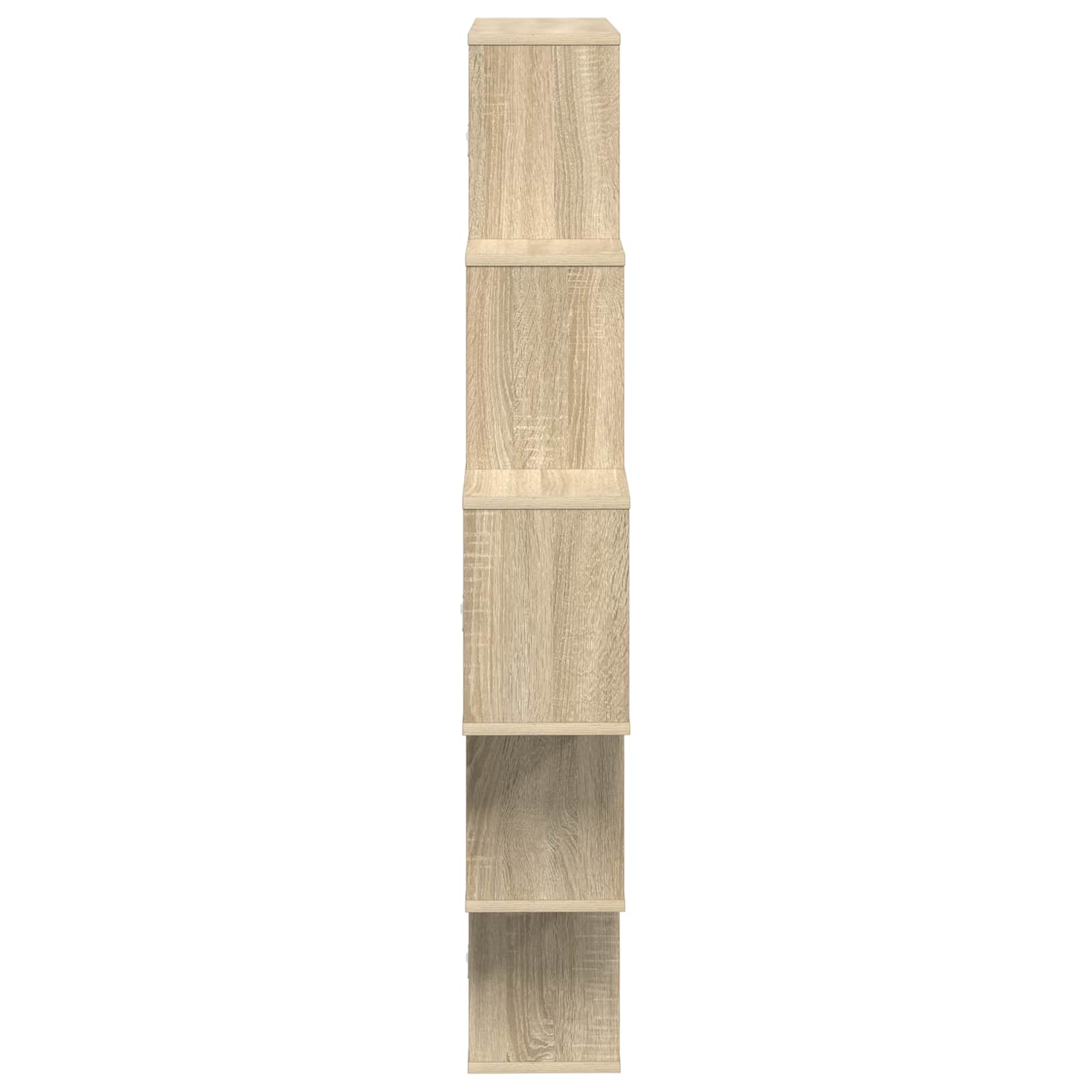 vidaXL Półka ścienna dąb Sonoma 120 x 20 x 136 cm Drewno inżynieryjne