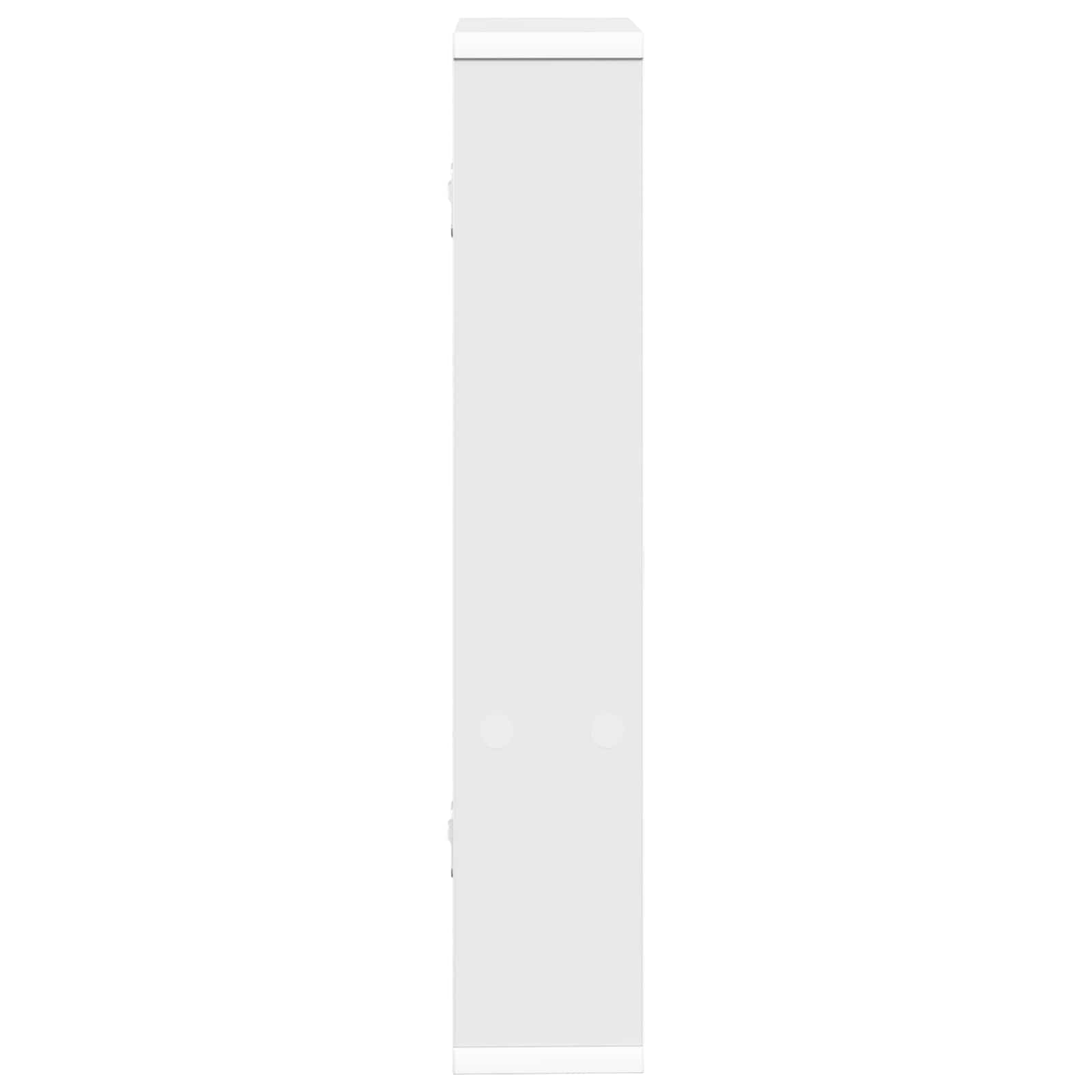 vidaXL Półka ścienna Biały 60 x 11 x 60 cm Drewno inżynieryjne