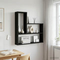 vidaXL Półka ścienna Czarny dąb 60 x 11 x 60 cm Drewno inżynieryjne