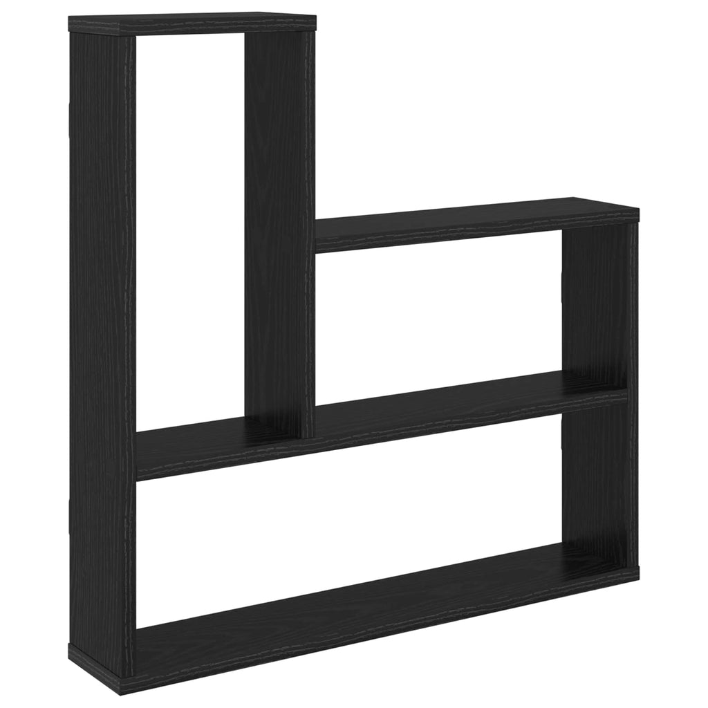 vidaXL Półka ścienna Czarny dąb 60 x 11 x 60 cm Drewno inżynieryjne