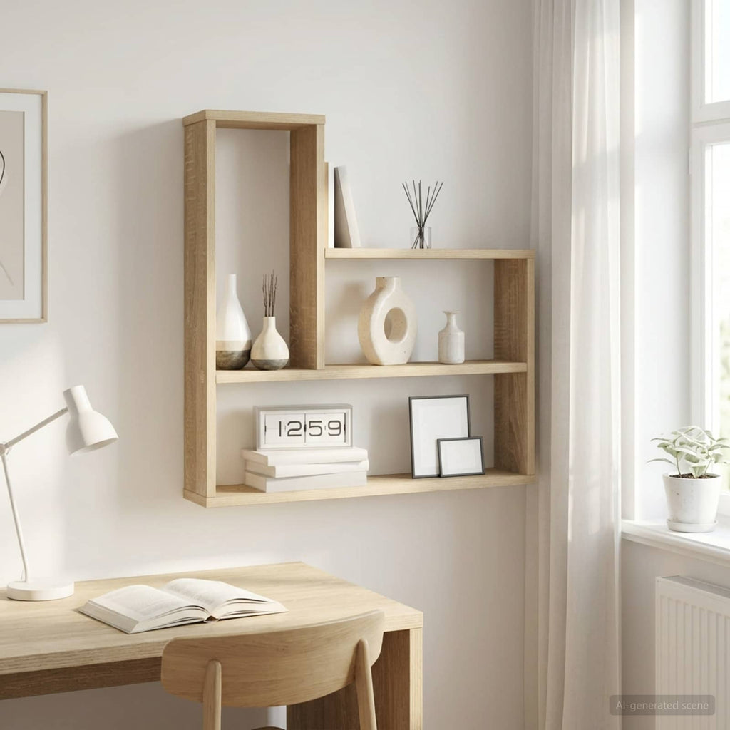 vidaXL Półka ścienna dąb Sonoma 60 x 11 x 60 cm Drewno inżynieryjne