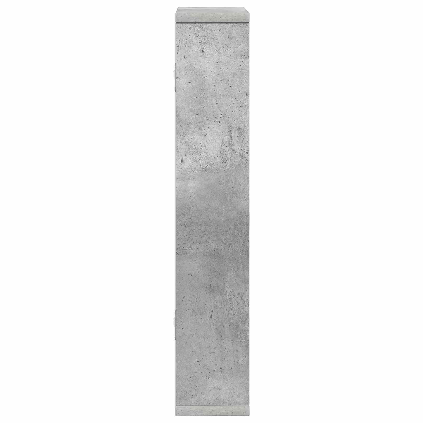 vidaXL Półka ścienna Betonowy szary 60 x 11 x 60 cm