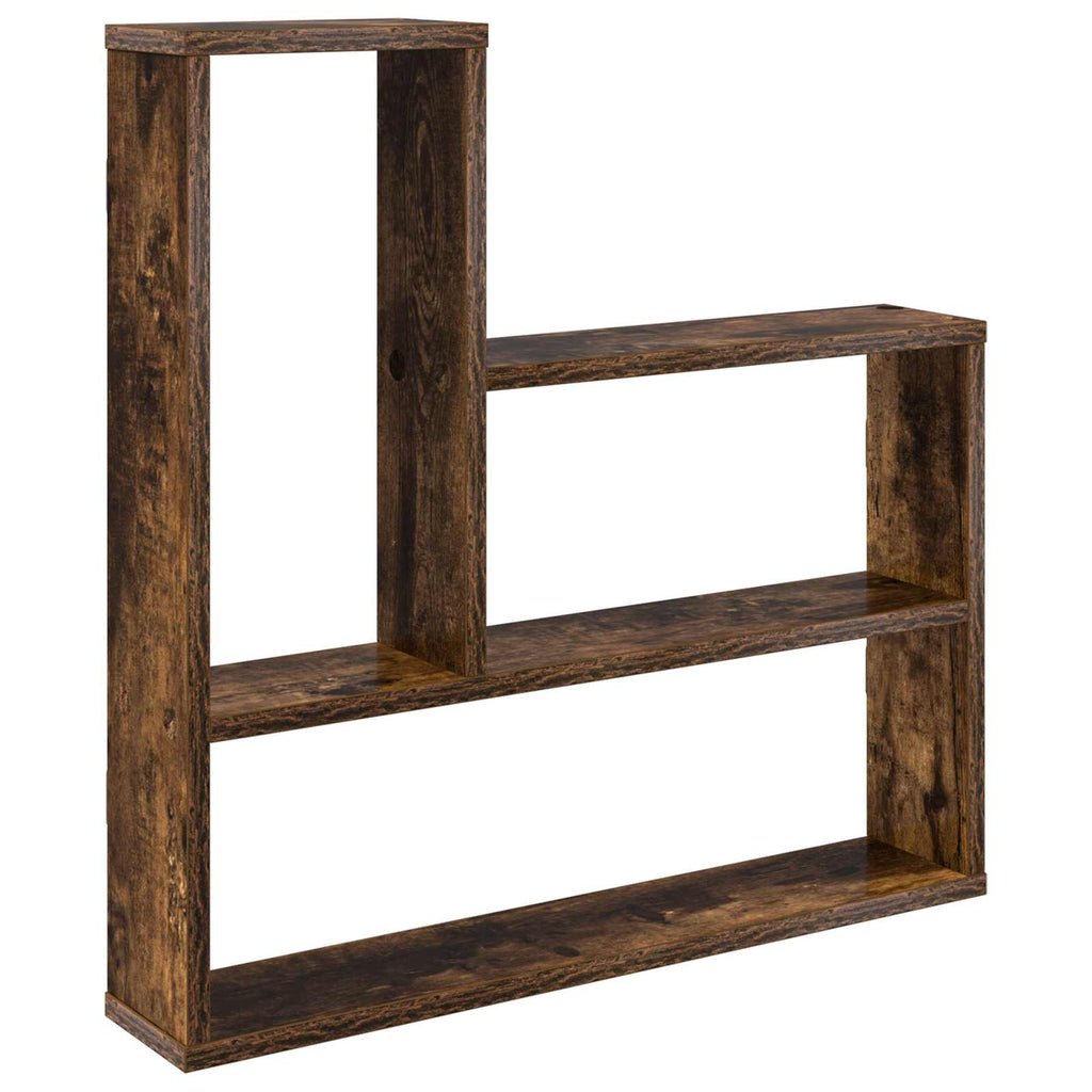 vidaXL Półka ścienna Dąb wędzony 60 x 11 x 60 cm Drewno inżynieryjne