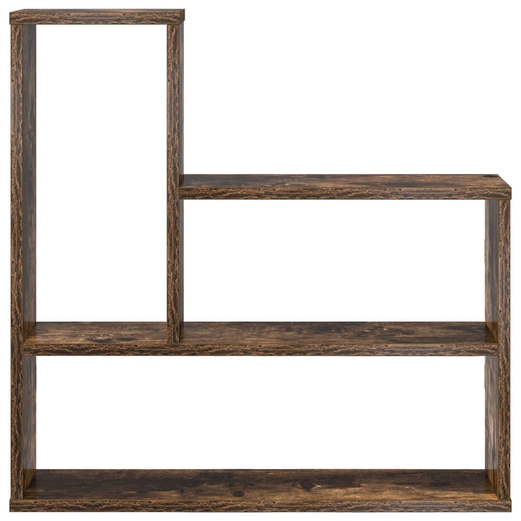 vidaXL Półka ścienna Dąb wędzony 60 x 11 x 60 cm Drewno inżynieryjne