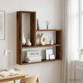 vidaXL Półka ścienna Stare drewno 60 x 11 x 60 cm Drewno inżynieryjne
