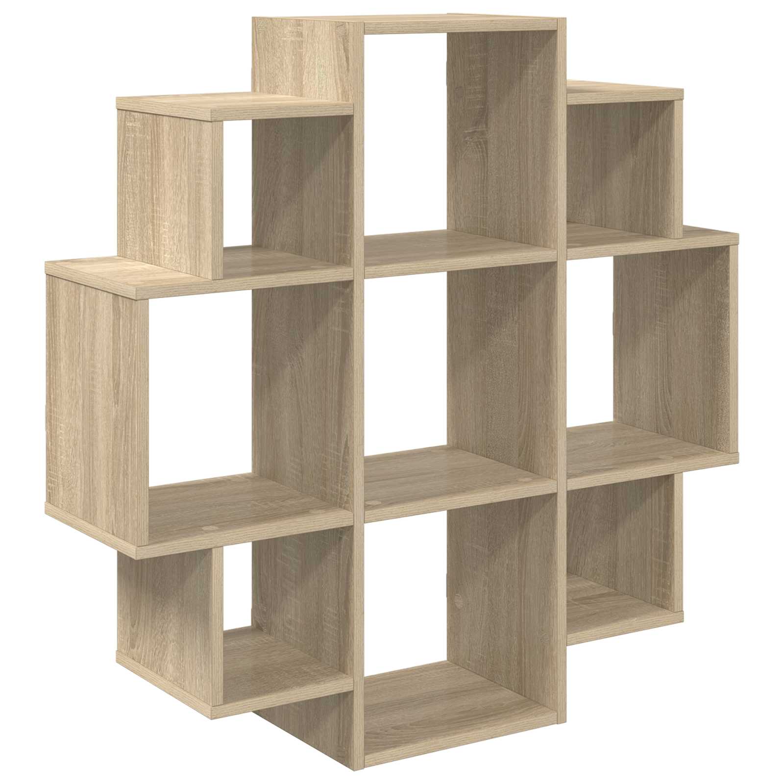 vidaXL Półka ścienna dąb Sonoma 90 x 25 x 90 cm Drewno inżynieryjne