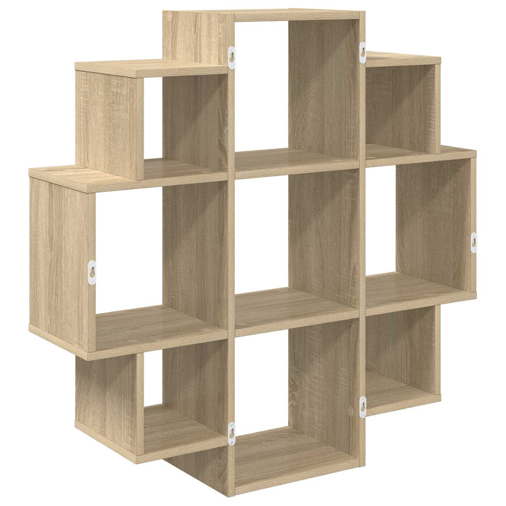 vidaXL Półka ścienna dąb Sonoma 90 x 25 x 90 cm Drewno inżynieryjne