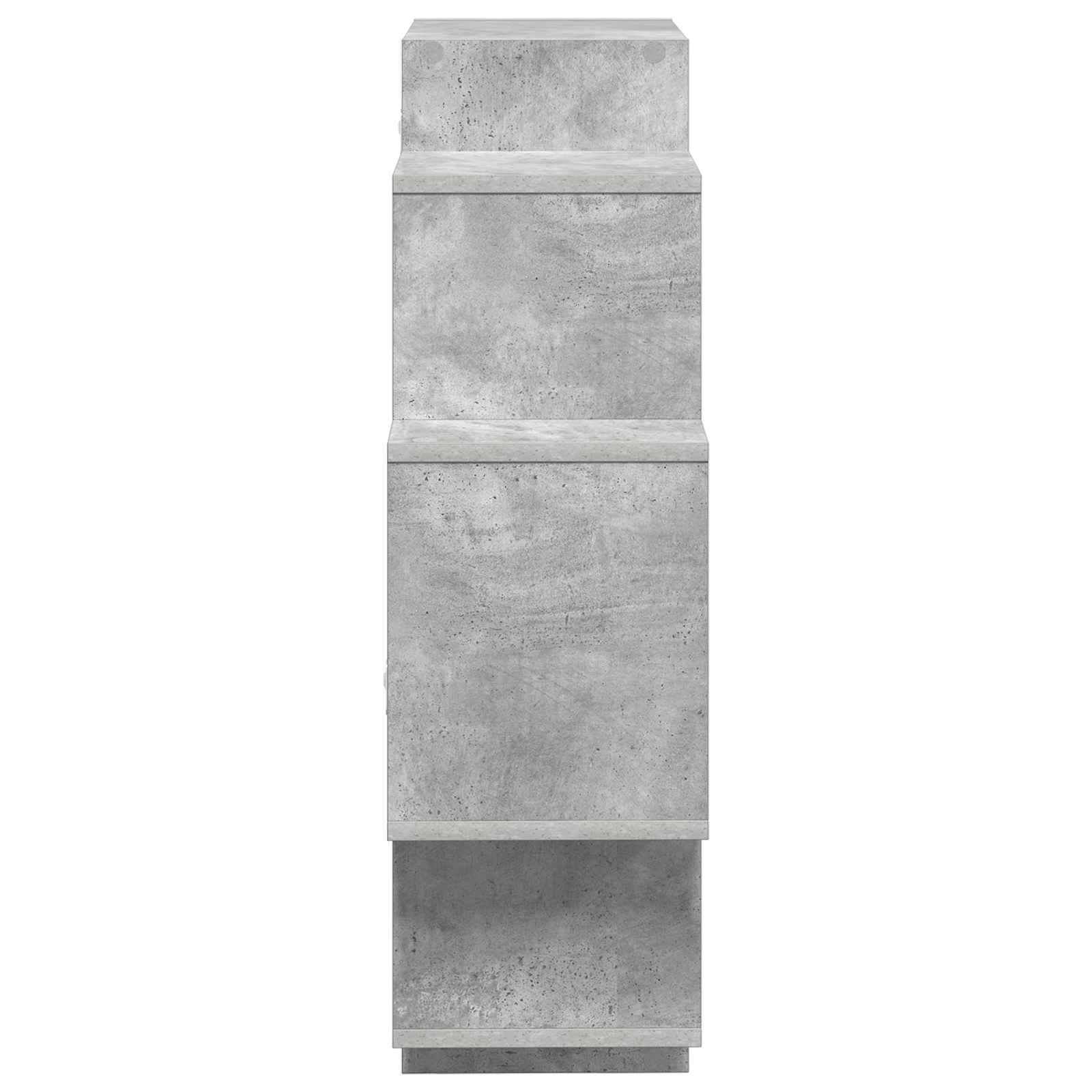 vidaXL Półka ścienna Betonowy szary 90 x 25 x 90 cm