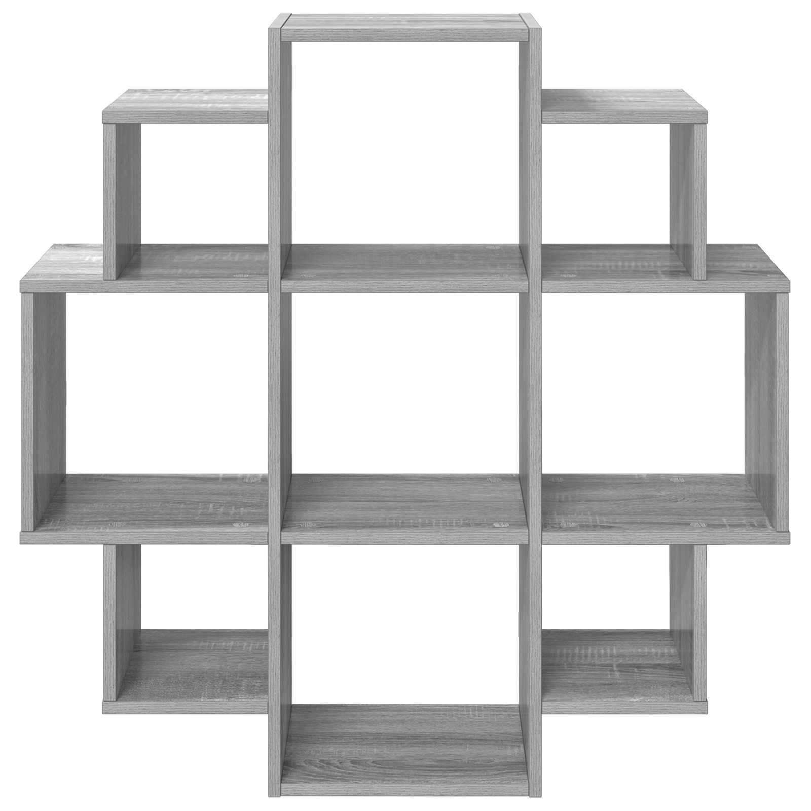 vidaXL Półka ścienna Szary Sonoma 90 x 25 x 90 cm Drewno inżynieryjne