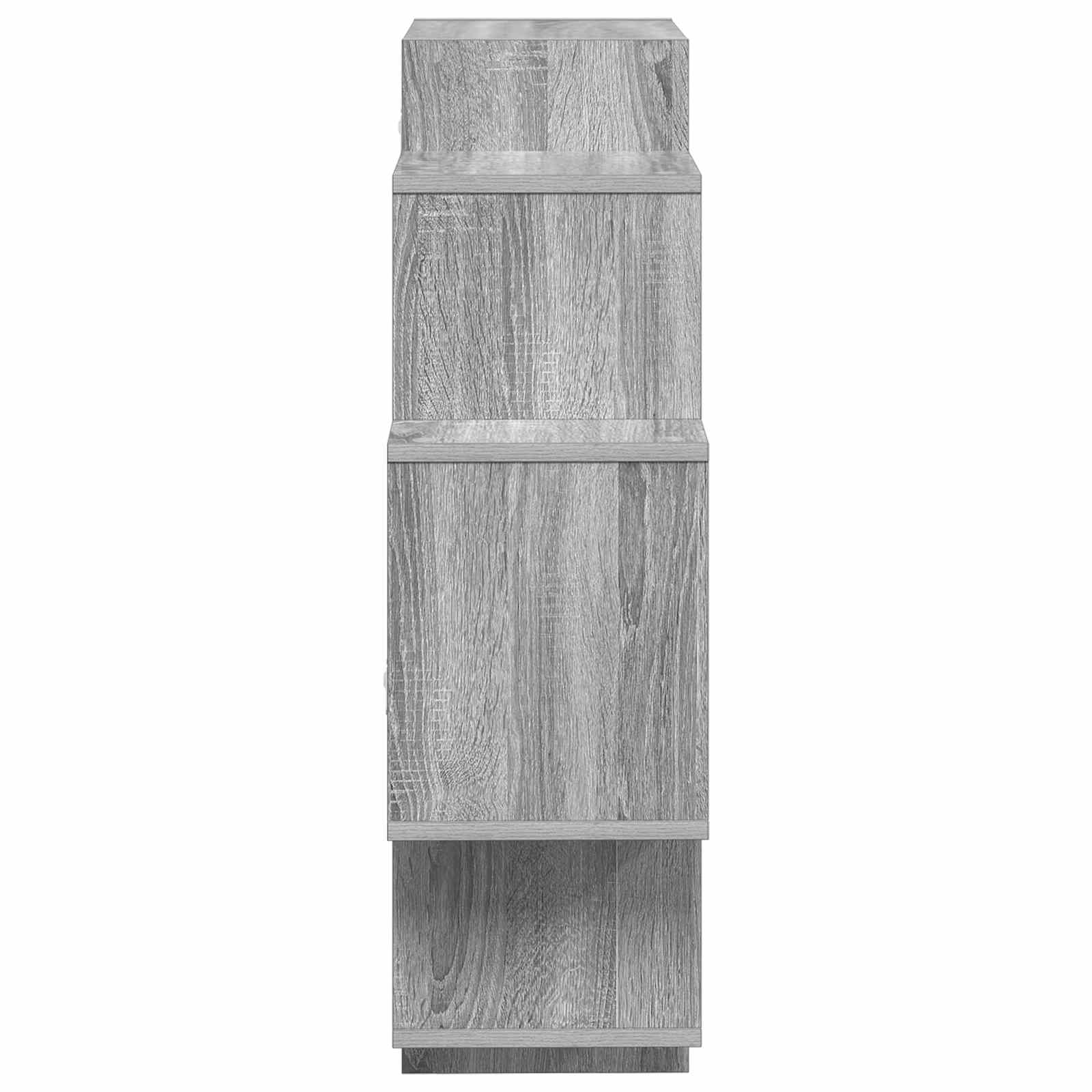 vidaXL Półka ścienna Szary Sonoma 90 x 25 x 90 cm Drewno inżynieryjne