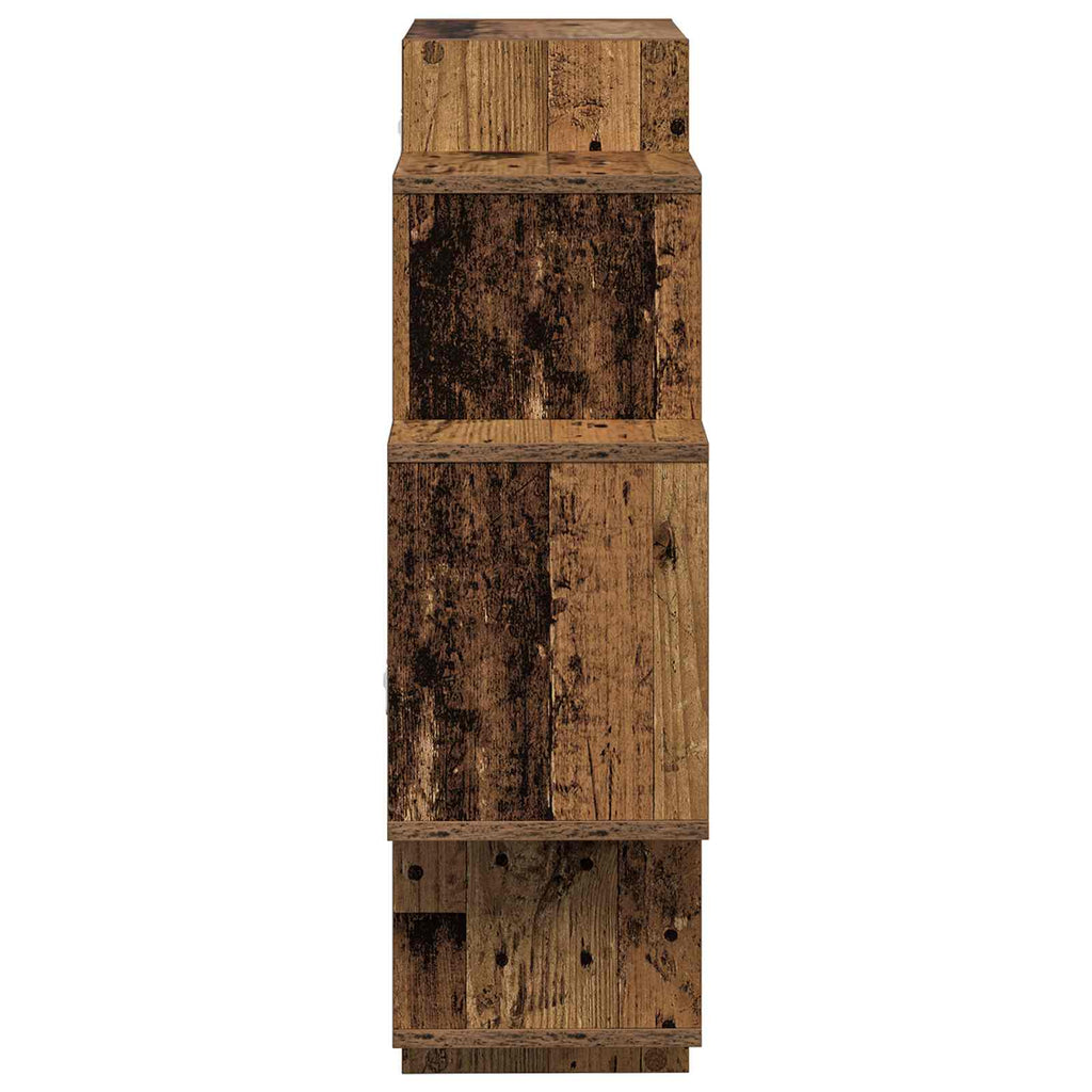 vidaXL Półka ścienna Stare drewno 90 x 25 x 90 cm Drewno inżynieryjne