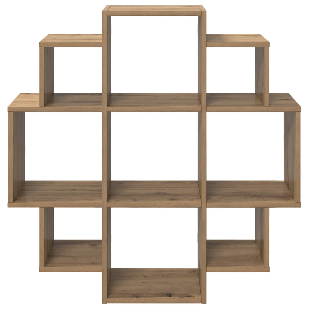 vidaXL Półka ścienna Dąb artisan 90 x 25 x 90 cm Drewno inżynieryjne